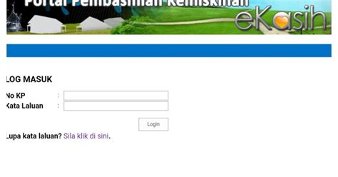 Before sharing sensitive information, make sure you're on a federal government site. Daftar Permohonan Borang e-Kasih Online Jabatan Kebajikan ...