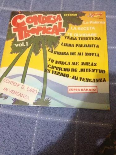 Condesa Tropical Mi Venganza Vol1 Disco De Vinil Original Mercadolibre