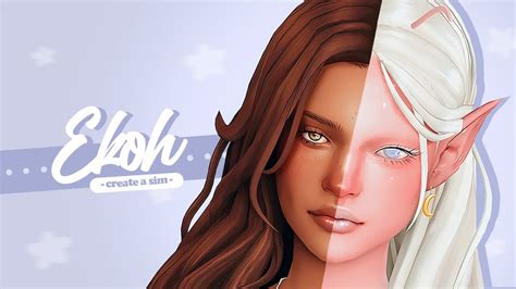 Meet Ekoh Our New Series Sim Cc List The Sims 4 Create A Sim