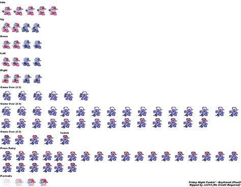 Fnf Bf Sprite Sheet Png Images And Photos Finder