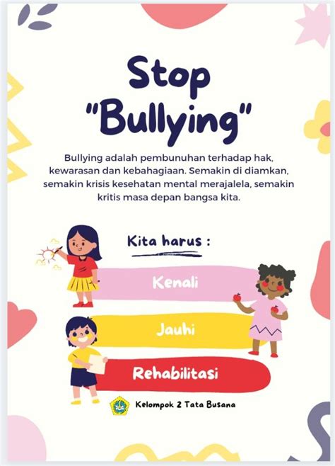 √ 15 Contoh Poster Bullying Stop Bully Onpos