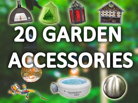 20 Garden Accessories To Make Your Garden Amazing Cool Garden Gadgets