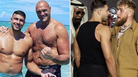 Tyson Fury A Boxer Stakes £100000 On His Brother Tommy Fury Defeating Jake Paul In Saudi Arabia