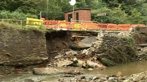Skinningroves Flood Hit Bridge Reopens Bbc News