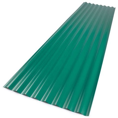 Suntop Foamed Polycarbonate Panel Corrugated Rainforest Green