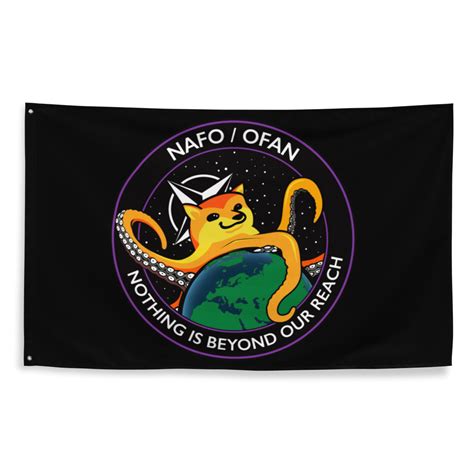 Nafo Nothing Is Beyond Our Reach Flag North Atlantic Fella Organization