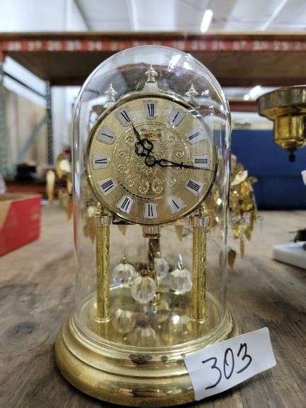 Howard Miller Anniversary Clock Quartz Works Baer Auctioneers