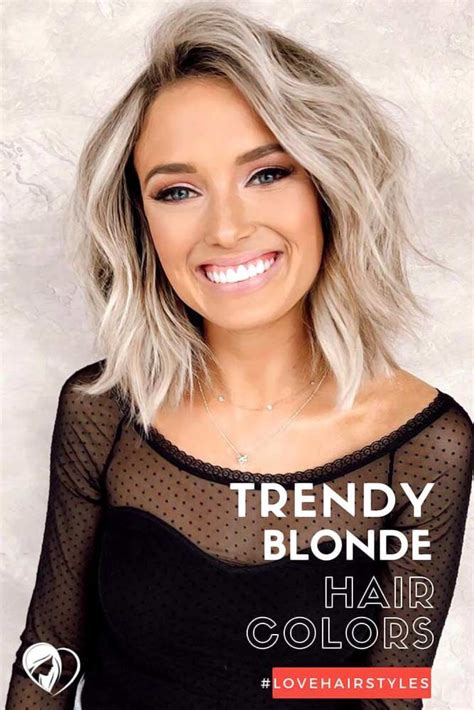 flirty blonde hair colors to try in 2021