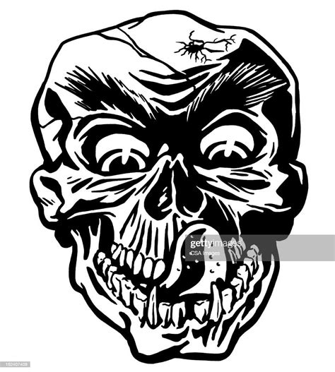 Skull With Tongue Out High Res Vector Graphic Getty Images
