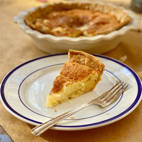 Try My Favorite Buttermilk Chess Pie Recipe A Cook And Her Books