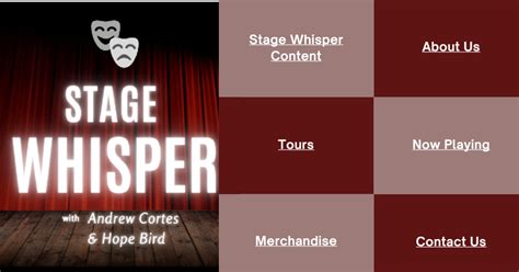 Stage Whisper Podcast