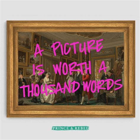 a picture is worth a thousand words canvas art print pink etsy canvas art art prints