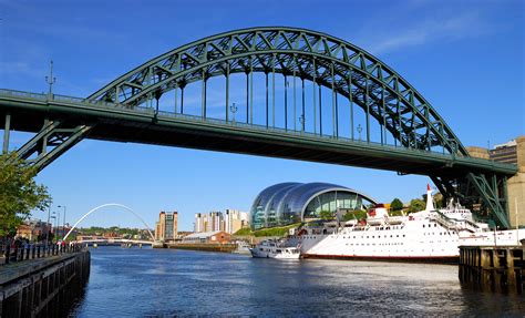 Tyne Bridge Is A Through Arch Bridge Over The River Tyne In North East