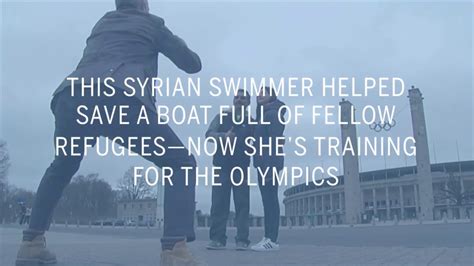 This Syrian Swimmer Helped Save A Boat Of Refugees—now Shes Training For The Olympics Health