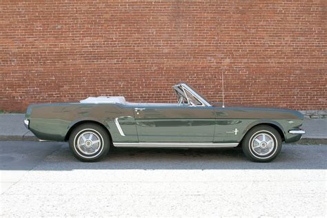 1965 Ford Mustang Ivy Green Convertible With Low Mileage Ebth