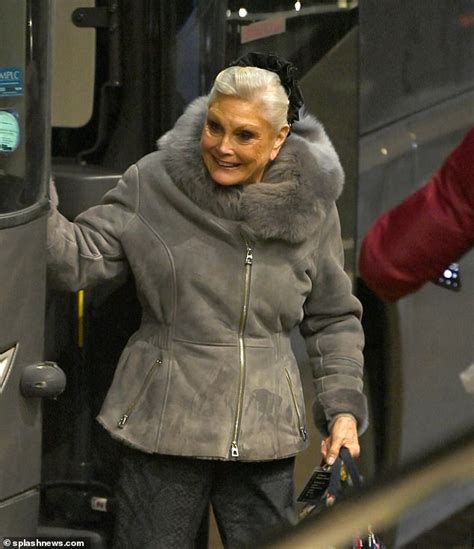 Strictly S Angela Rippon Is Seen For The First Time In Manchester After Suffering A Severe