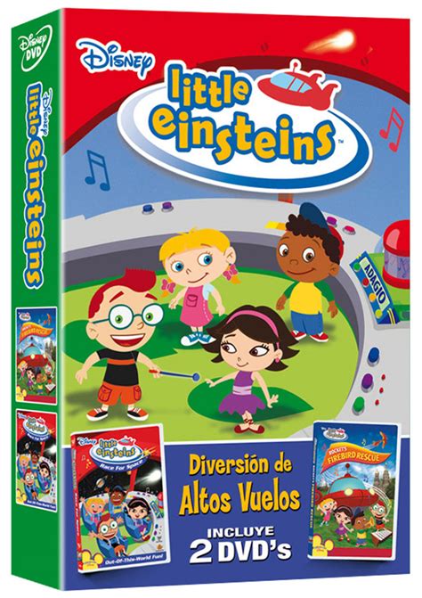 Pack Little Einsteins Caráula Dvd Index Novedades Dvd Blu