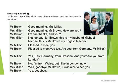 Greetings Introductions Farewells English Esl Powerpoints