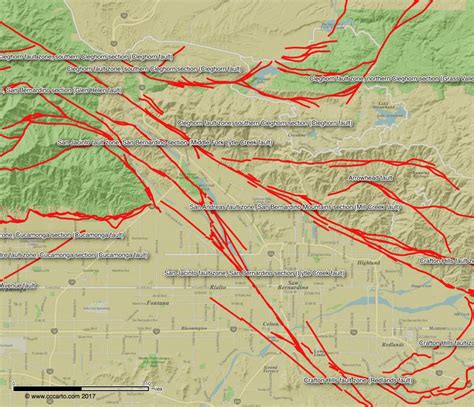 29 San Andreas Fault Map Maps Online For You