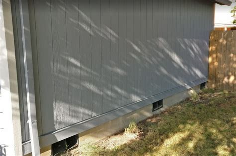 T1 11 Wall Replaced And Finished Painting Outdoor Siding Siding