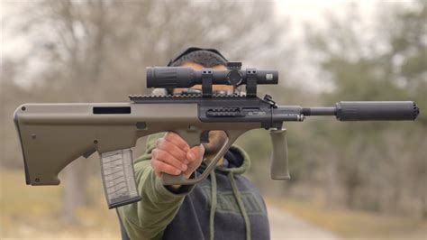 Suppressing The Steyr Aug Youtube