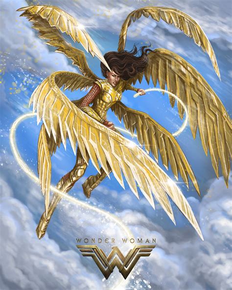 Artstation Wonder Woman 1984 Golden Eagle Armour