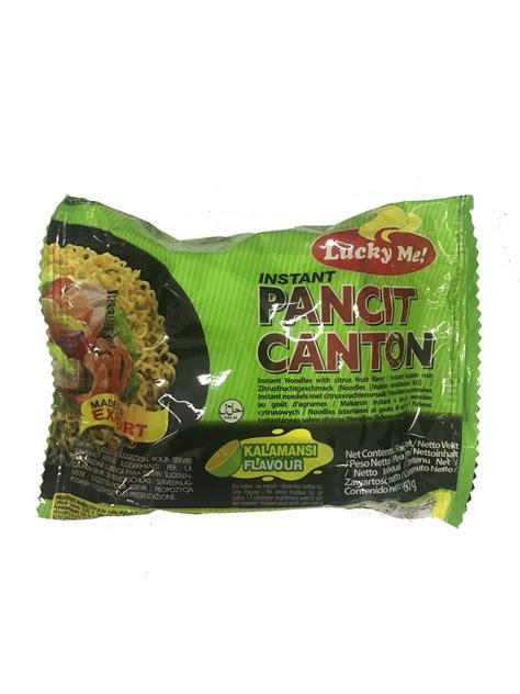 Lucky Me Instant Pancit Canton Kalamansi Flavour 60g