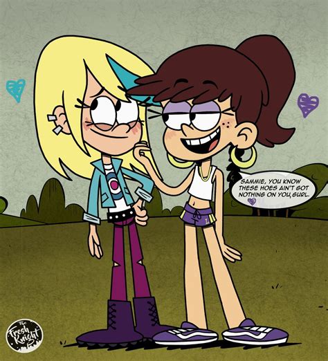 Sam And Luna Opposites Au By Thefreshknight On Deviantart The Loud House Fanart Loud House