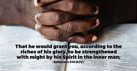 + text size — 1 paul, an apostle of jesus christ by the will of god, to the saints which are at ephesus, and to the faithful in christ jesus: Ephesians 3:16 (KJV) — Today's Verse for Monday, January ...