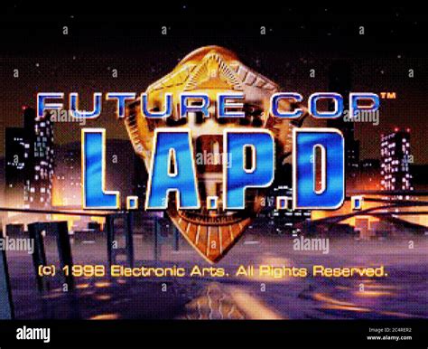 Future Cop Lapd Sony Playstation 1 Ps1 Psx Editorial Use Only