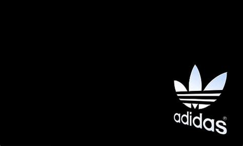 Hd Wallpaper Adidas Logo Black Illuminated Sign Copy Space No