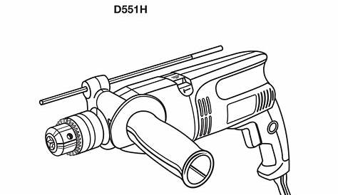 ryobi d41 drill user manual