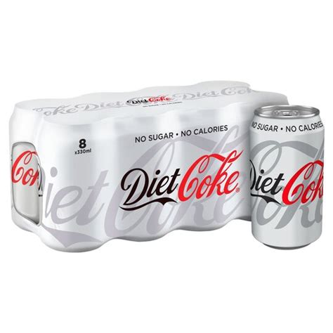 Coca Cola Diet Coke 8x330ml Tesco Groceries