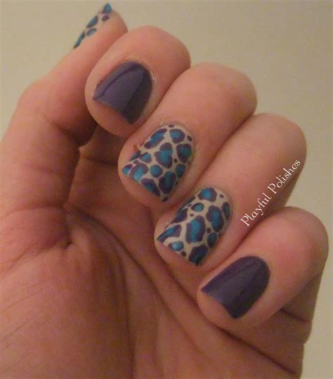 Playful Polishes January Nail Art Challenge Day 39480 Hot Sex Picture