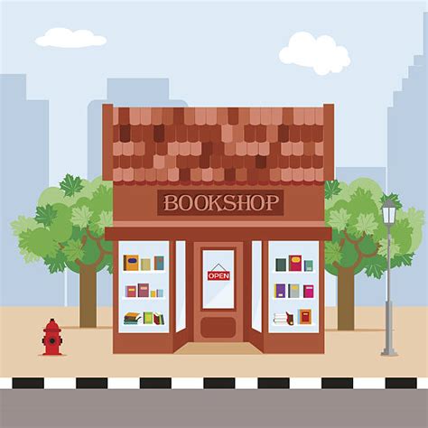 Best Bookstore Front Illustrations Royalty Free Vector Graphics And Clip