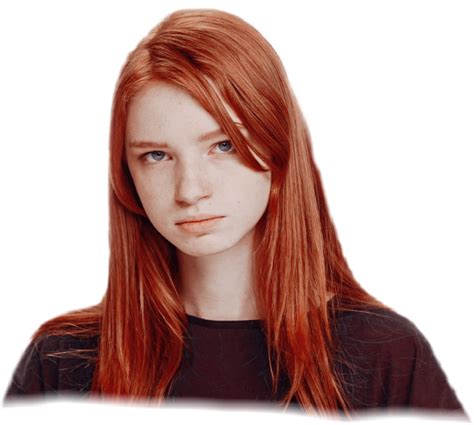 Redhead Girl Freckles Cute Sticker By Strangething011eggo
