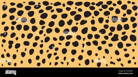 Cheetah Fur Color Background Vector Illustration Stock Vector Image