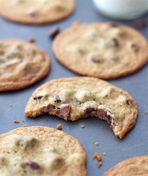 Thin And Crispy Chocolate Chip Cookies 5 Boys Baker