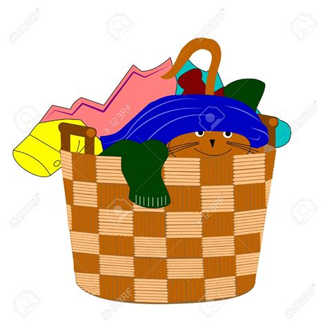 Laundry Basket Clipart Free Download On Clipartmag