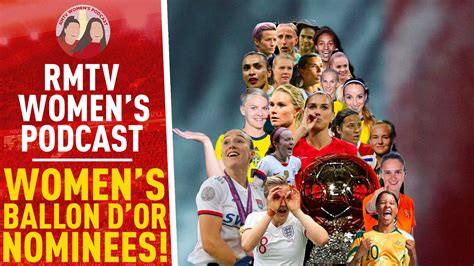 Women's Ballon D'or Nominees! | RMTV Women's Podcast - The Redmen TV