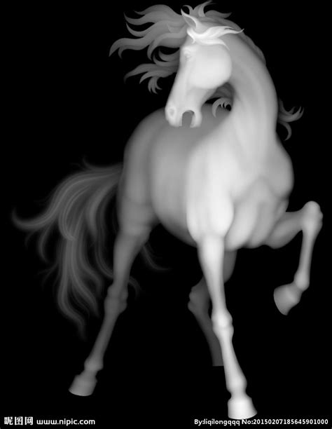 Cnc File Horse Grayscale Image Bmp File Images