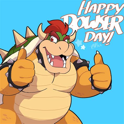 fengish wegabros bowser day on twitter rt genottr it s his day bowserday