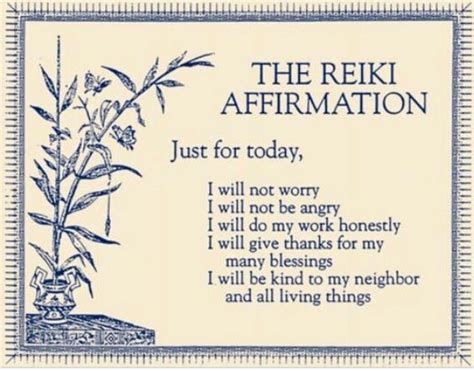 Reiki Quotes Just For Today Shortquotescc