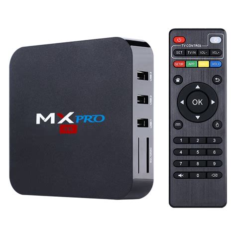 Amlogic S905 Mx Pro 4k Hd Android Smart Tv Box Full Hd Media Player