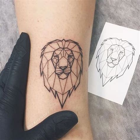 Lion Tattoo At Back Lion Simple Tattoos Simple Tattoos Momcanvas