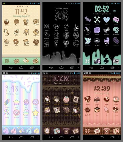 Some Phone Themes By Appledust On Deviantart
