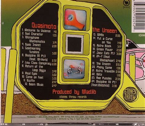 Quasimoto The Unseen Vinyl At Juno Records