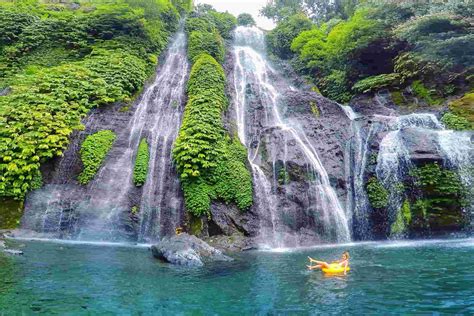 Discover An Enchanting Banyumala Twin Waterfall By Bike Wanagiri Bali