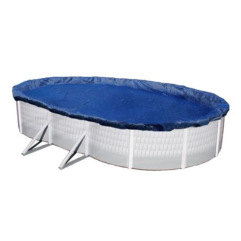 Blue Wave 15 Year 18 Ft X 38 Ft Oval Above Ground Pool Winter Cover