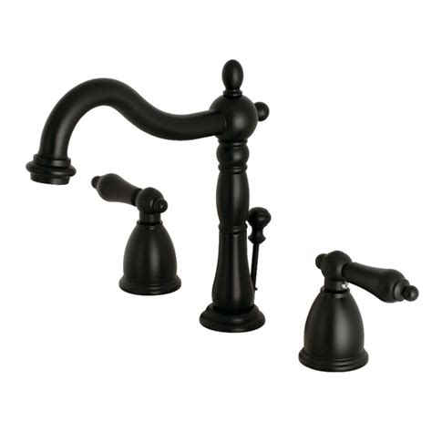 10 best bathroom faucets of may 2021. Kingston Brass Heritage Widespread Bathroom Faucet with ...